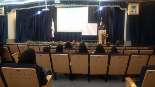 سخنرانی جناب آقای دکتر انصاری مهر به مناسبت هفته کتابخوانی