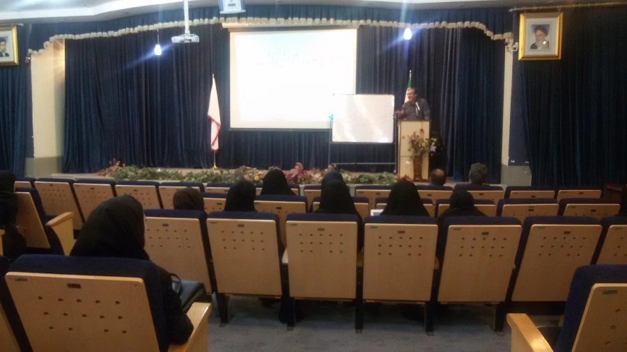 سخنرانی جناب آقای دکتر انصاری مهر به مناسبت هفته کتابخوانی