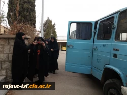 اردوی دانشجویی به بیت رهیری و حرم حضرت معصومه (س)