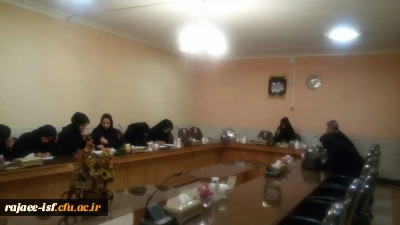 دیدار سرکار خانم دکتر کشمیری با نمایندگان خوابگاه