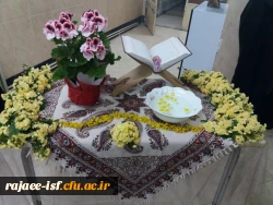 مراسم استقبال از دانشجویان معتکف