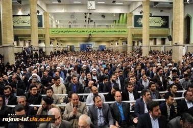 دیدار دانشجومعلمان و فرهنگیان با رهبر انقلاب