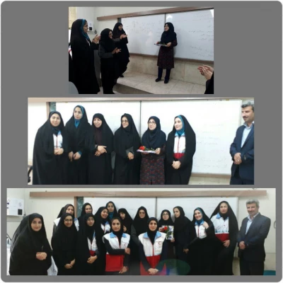 تقدیر از مربی تلاشگرهلال احمر