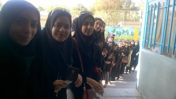 حضور دانشجومعلمان در انتخابات