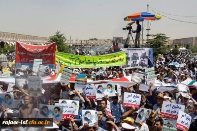 شرکت فعالانه تمامی اعضای دانشگاه فرهنگیان در سراسر کشور، در راهپیمایی روز قدس