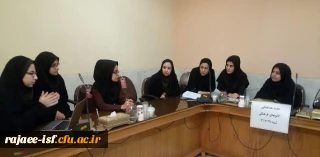 جلسه شورای هماهنگی کانونهای فرهنگی با حضور مدیریت امور فرهنگی برگزار شد.