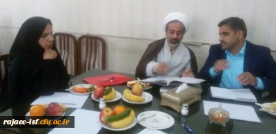 جلسه کمیته فرهنگی با محوریت تدوین ساز و کارهای اجرایی بیست و هشتمین جشنواره فرهنگی و اعیاد رجبیه و شعبانیه