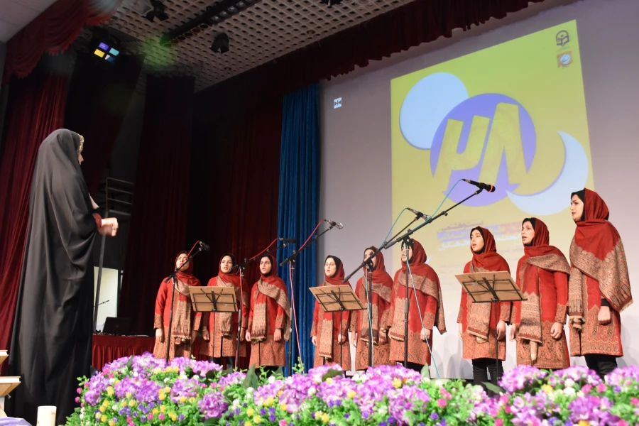 گروه سرود "نوا" از مرکز شهید رجایی جزء 5 گروه برتر جشنواره
