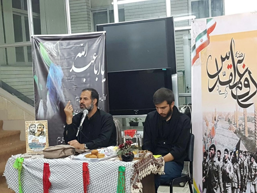 روایتگری دفاع مقدس در سرای دانشجویی