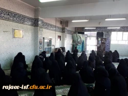 مراسم قرائت زیارت عاشورا و مداحی در آستانه اربعین حسینی