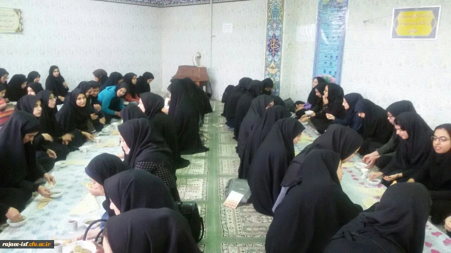 مراسم قرائت زیارت عاشورا و مداحی در آستانه اربعین حسینی