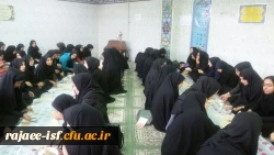 قرائت زیارت عاشورا در آستانه اربعین حسینی