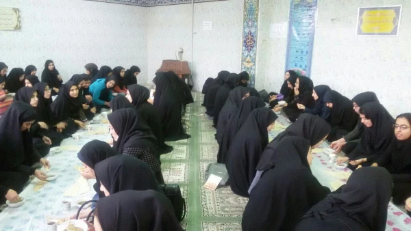 قرائت زیارت عاشورا در آستانه اربعین حسینی