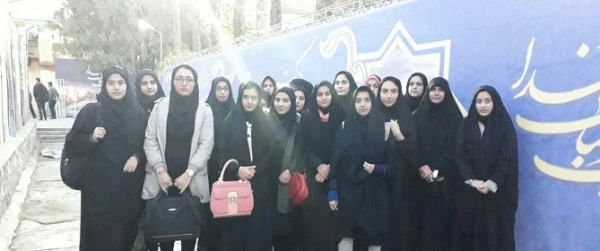 دانشجویان مرکز شهید رجایی در دانشگاه اصفهان ( جشنواره حرکت)