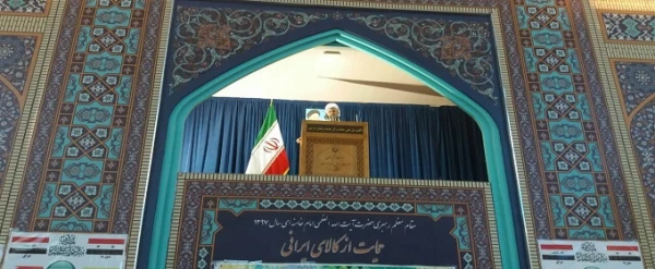 حجت الاسلام و المسلمین بهرامی در پیش خطبه های نماز جمعه