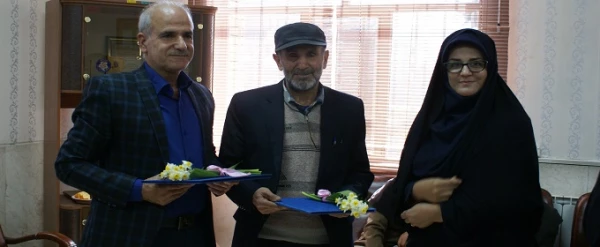 مراسم تجلیل از بازنشستگان مرکز با حضور دکتر کشمیری