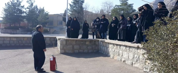 آموزش عملی اطفاء حریق