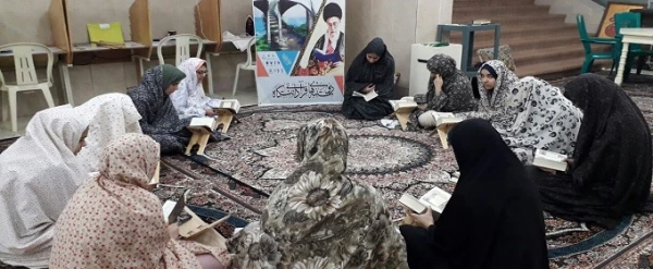 مراسم جزء خوانی قرآن کریم و برگزاری دوشنبه های قرآنی در ماه مبارک رمضان