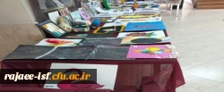 نمایشگاه آثار هنری مهارت آموزان ماده28