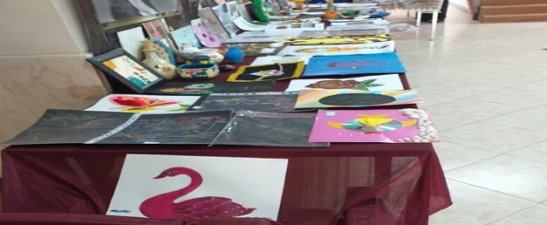 نمایشگاه آثار هنری مهارت آموزان ماده28