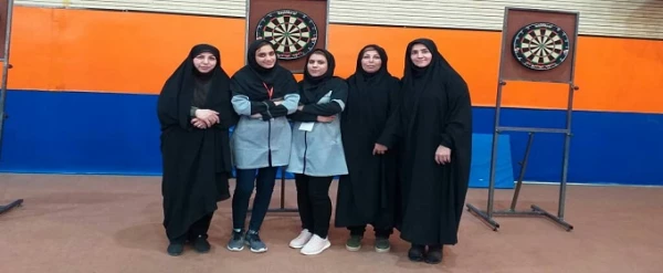 کسب مقام دوم رشته دارت در جشنواره استانی ورزش های همگانی