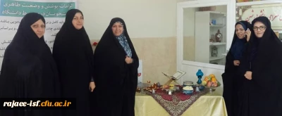 بازدید خانم دکتر احمدی، مشاور امور بانوان ریاست دانشگاه فرهنگیان از سرای دانشجویی