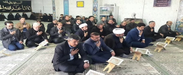 مراسم عزاداری و بزرگداشت شهادت سپهبد حاج قاسم سلیمانی