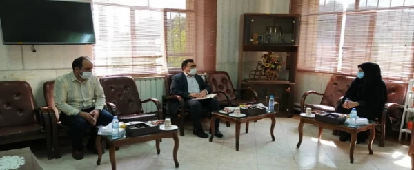 بازدید مسئول نظارت استان از مرکز شهید رجایی