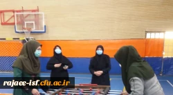 مسابقات ورزشی بانوان در هفته تربیت بدنی