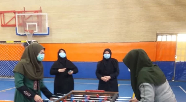 مسابقات ورزشی بانوان در هفته تربیت بدنی