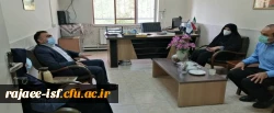 بازدید میدانی مسئولین نظارت استان از مرکز شهید رجایی