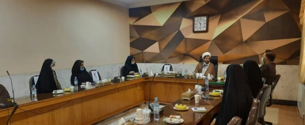 جلسه هم اندیشی مسئولین بسیج ناحیه و نهاد رهبری با ریاست و کارشناس امور فرهنگی مرکز شهید رجایی