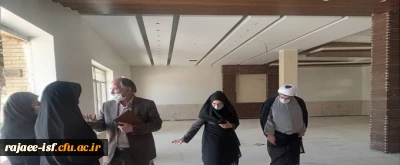بازدید سرپرست مدیریت امور پردیس های استان از مرکز شهید رجایی