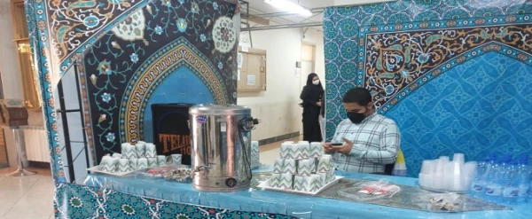 موکب پذیرایی از مدعوین آیین اختتامیه پویش سفیران حسینی