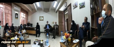 بازدید هیات نظارت سازمان مرکزی از مرکز شهید رجایی