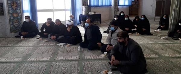 مراسم عزاداری شهادت حضرت فاطمه (س) و بزرگداشت سالگرد شهادت سردار دل ها