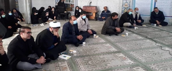 مراسم عزاداری شهادت حضرت فاطمه (س) و بزرگداشت سالگرد شهادت سردار دل ها