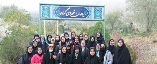 زیارت شهدای گمنام صفه