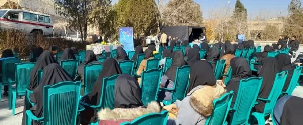 مراسم تشییع شهید گمنام در مرکز شهید رجایی