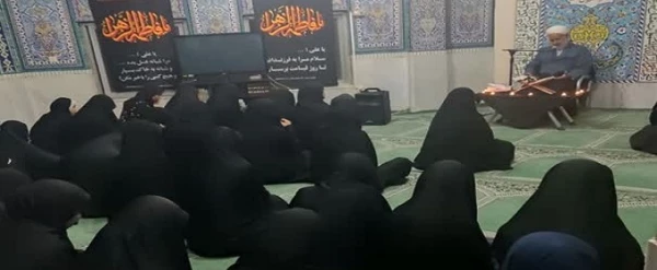 مراسم سوگواری ایام دهه فاطمیه