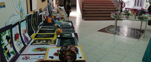 نمایشگاه دستاوردهای هنری دانشجویان آموزش ابتدایی