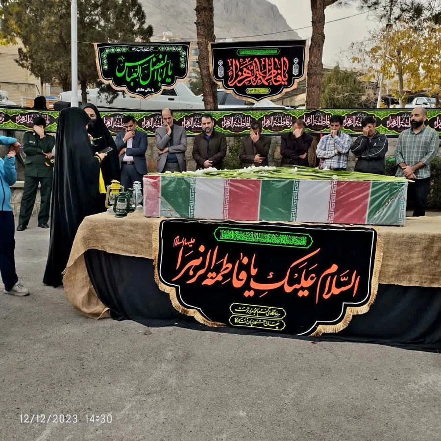 مراسم تشییع شهید گمنام 4