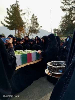 مراسم تشییع شهید گمنام 5