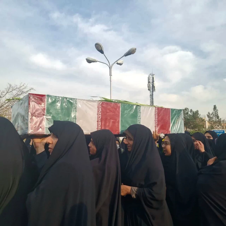 مراسم تشییع شهید گمنام 11