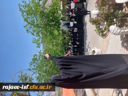 خیزش دانشجویان دانشگاه شهید رجایی در اعتراض به سرکوب دانشجویان آمریکایی 2