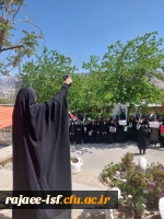 تجمع دانشجو معلمان مرکز شهید رجایی در پی حمایت از تظاهرات دانشگاهیان آمریکا و اروپا 3