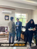 تجلیل از خدمه ی زحمتکش مرکز به مناسب هفته ی  کار و کارگر 2