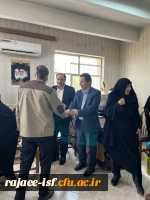 تجلیل از خدمه ی زحمتکش مرکز به مناسب هفته ی  کار و کارگر 2