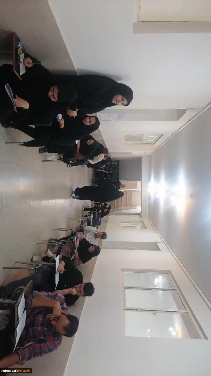 برگزاری آزمون پودمان 1 مهارت آموزان 3