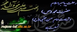 سالروز رحلت جانگداز پیامبر اکرم (ص) و ایام شهادت حضرت امام حسن مجتبی (ع)تسلیت باد 2